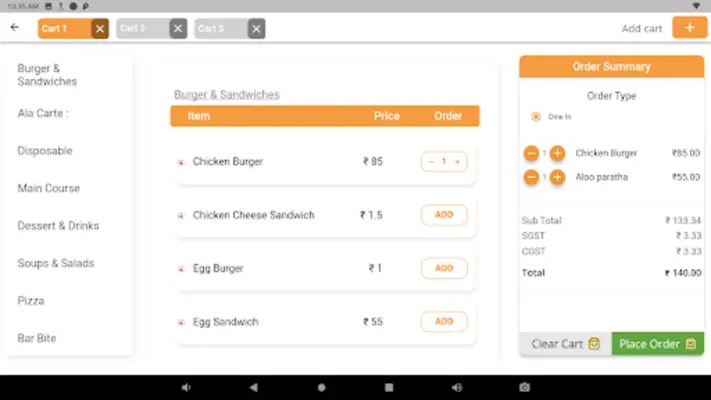 GK Partner-Order Manager android App screenshot 5