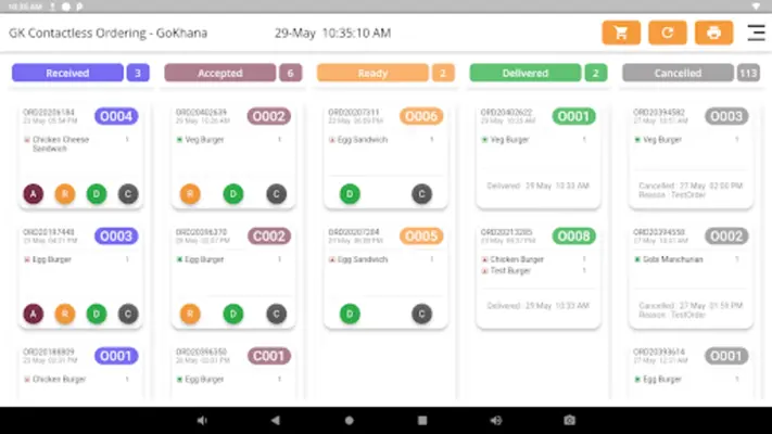 GK Partner-Order Manager android App screenshot 6